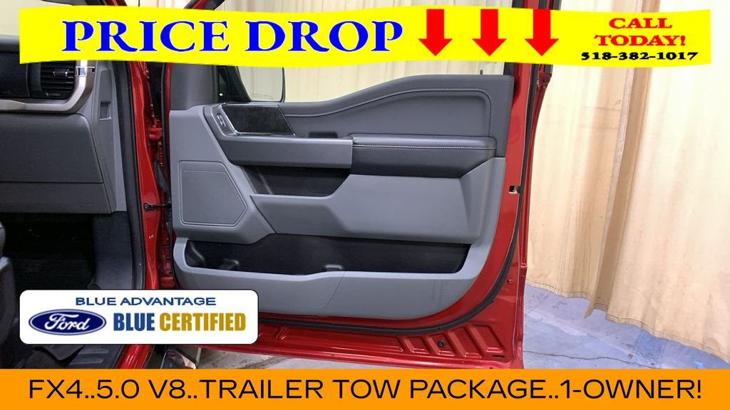 Certified Used 2021 Red Metallic Ford XLT image 11