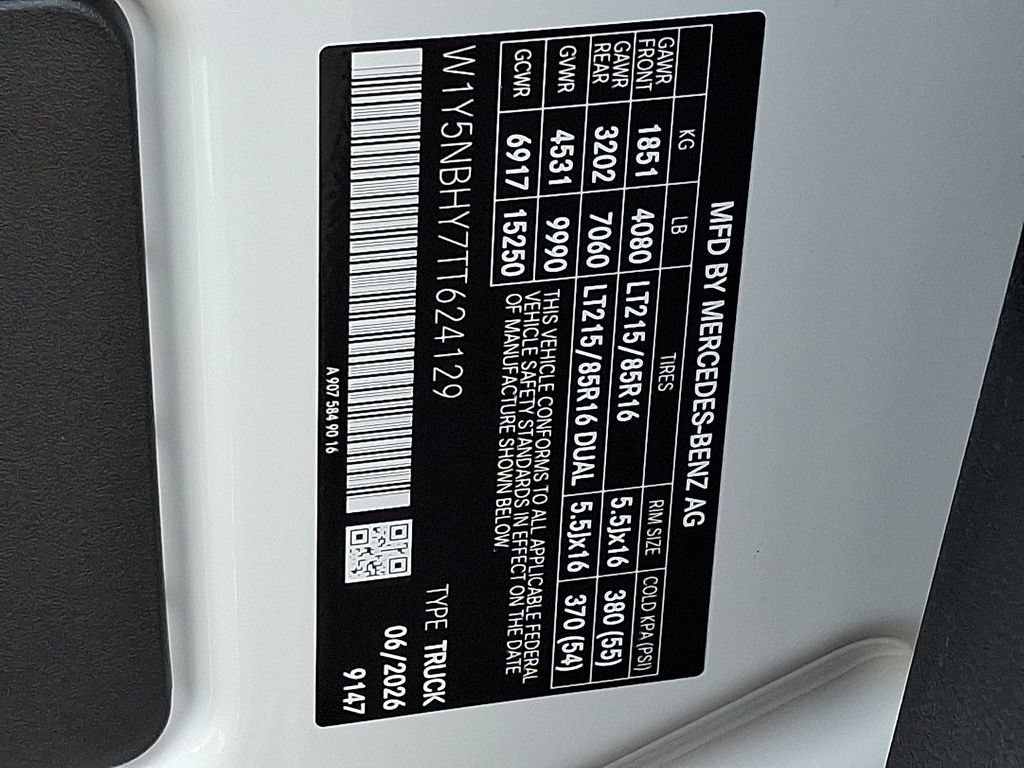 New 2026 Arctic White Mercedes-Benz Cargo 144 WB image 45