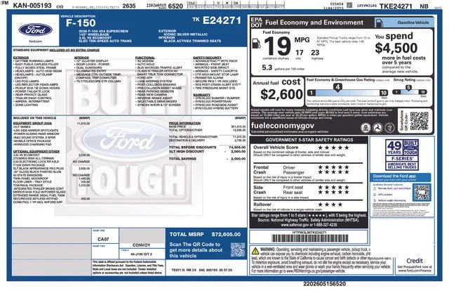 New 2026 Silver Ford XLT image 23