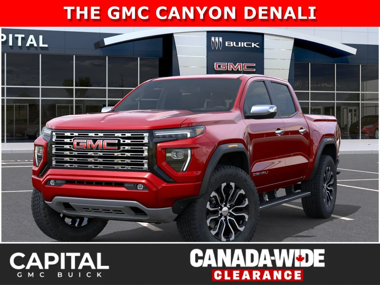 New 2026 VOLCANIC RED TINTCOAT GMC 4WD Denali image 1