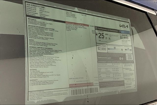 2026 Kia Sorento S - Photo 14