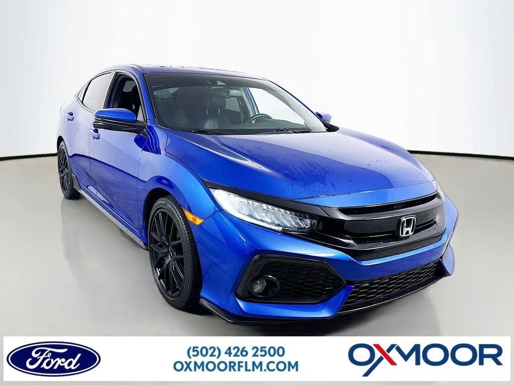 Used 2018 Aegean Blue Metallic Honda Sport Touring image 1