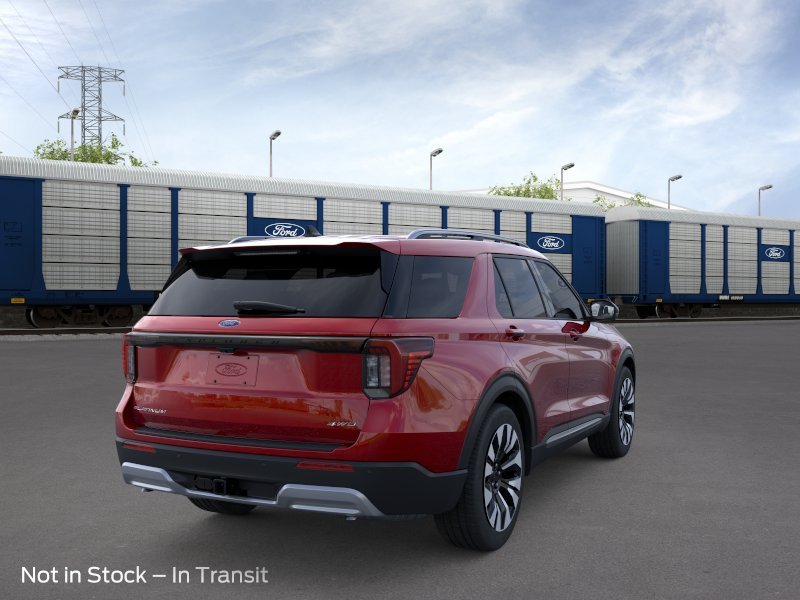 New 2026 Rapid Red Metallic Tinted Clearcoat Ford Platinum™ image 8