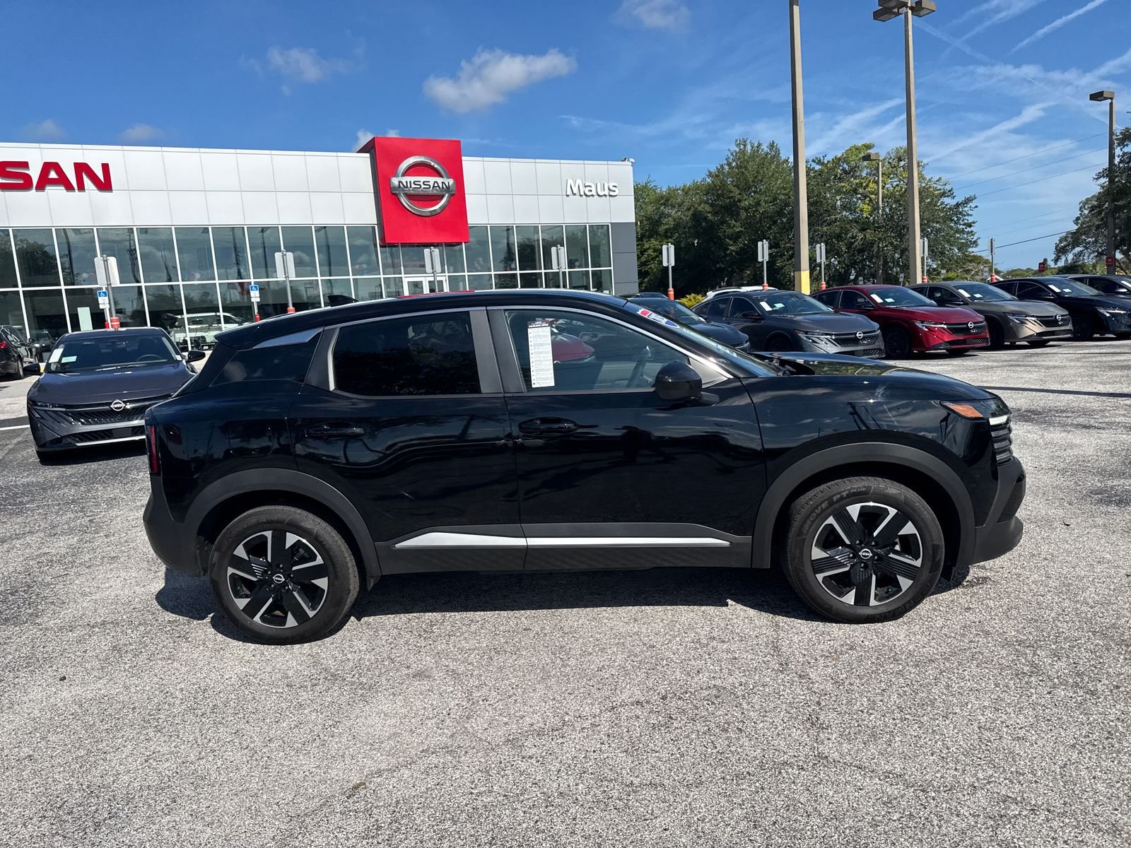 Certified Used 2025 Black Nissan SV image 4