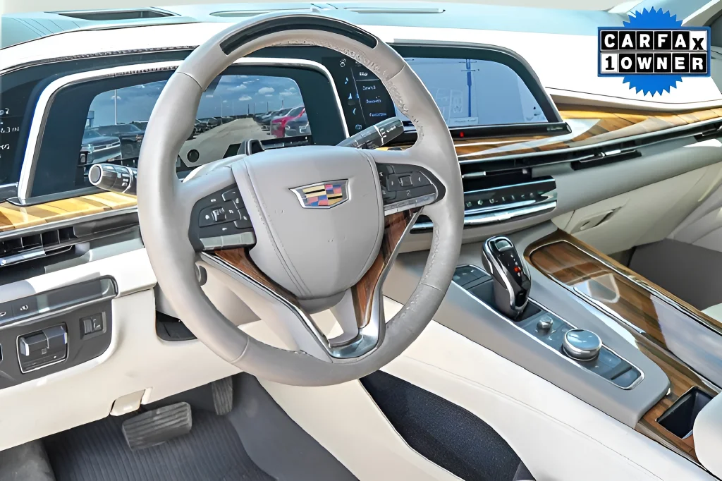 Certified Used 2024 White Cadillac Sport Platinum image 10