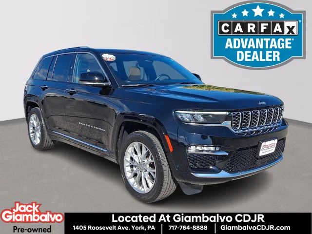 Used 2024 Black Jeep Summit image 1