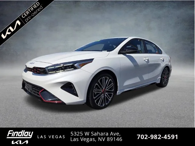 Certified Used 2023 White Kia GT image 1