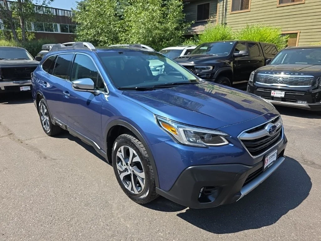 Used 2021 Blue Subaru Touring image 3