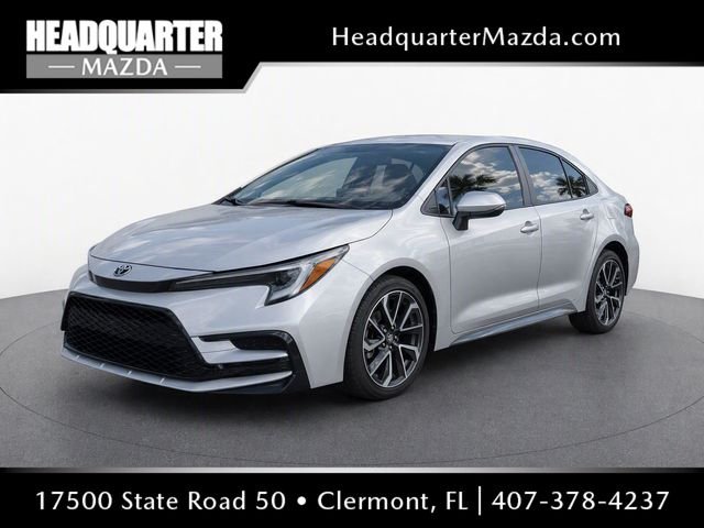 Used 2024 Silver Toyota SE image 1