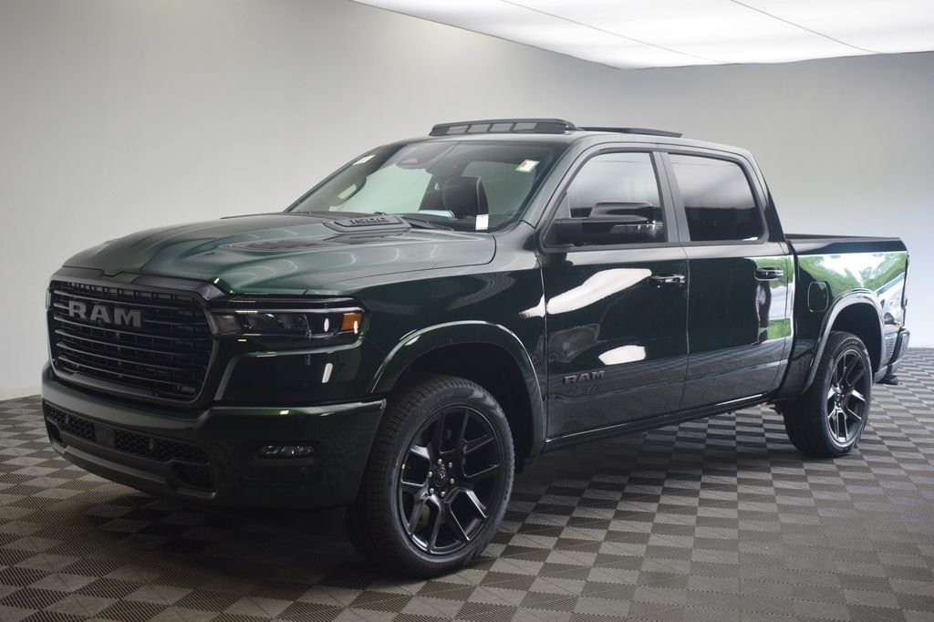 New 2026 Serrano-Green Metallic Exterior Paint RAM Laramie image 15