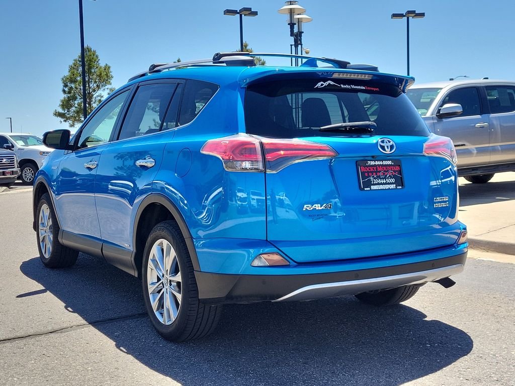 Used 2018 Blue Toyota Limited image 6