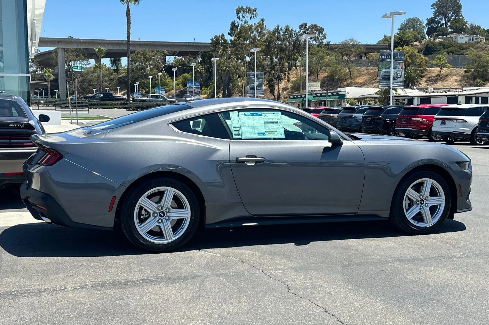 New 2026 Carbonized Gray Metallic Ford EcoBoost® Premium Fastback image 2