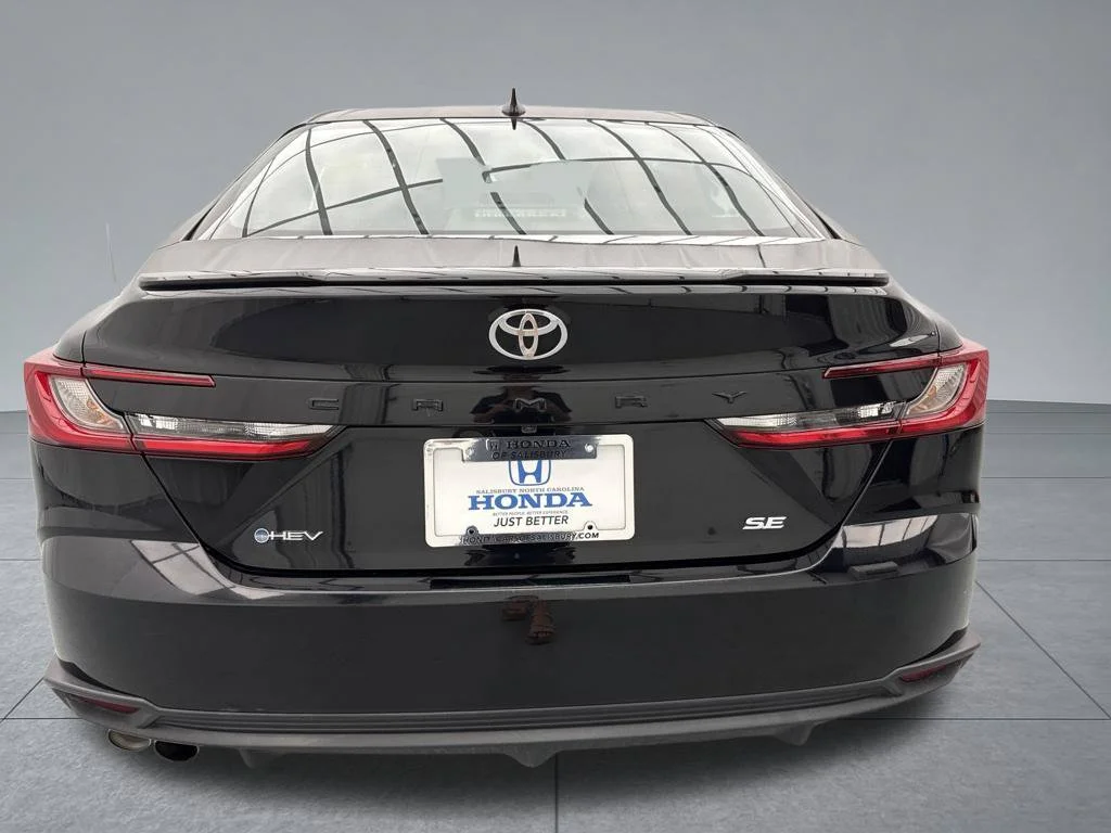 Used 2025 Black Toyota SE image 8