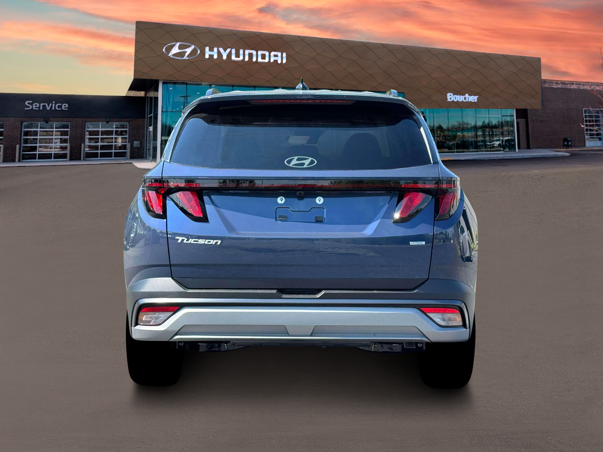 New 2026 Atlantis Blue Hyundai SEL AWD image 6