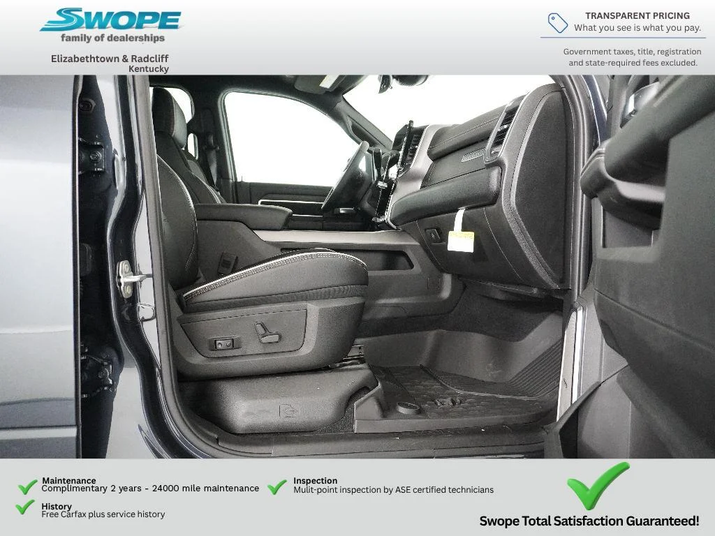 New 2026 Forged Blue Metallic Exterior Paint RAM Laramie image 10