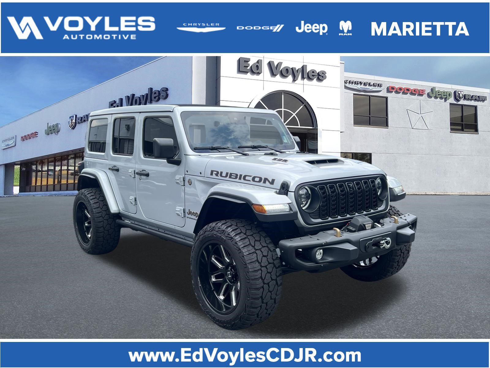 Used 2024 Silver Zynith Clearcoat Jeep Rubicon 392 image 1