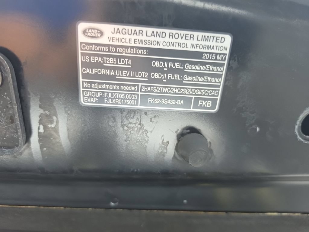 Used 2015 Santorini Black Metallic Land Rover Supercharged image 29