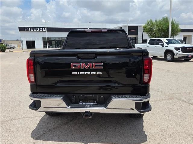 Used 2024 Onyx Black GMC Pro 4x4 Crew Cab 5.75 ft. box 147.4 in. WB image 3