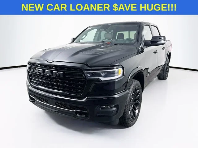 New 2026 Diamond Black Crystal Pearl-Coat Exterior Paint RAM Limited image 3