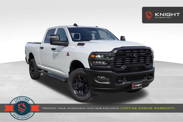 New 2026 Bright White Clear-Coat Exterior Paint RAM Tradesman image 1