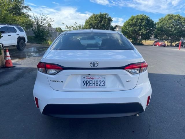 Used 2025 White Toyota LE image 4
