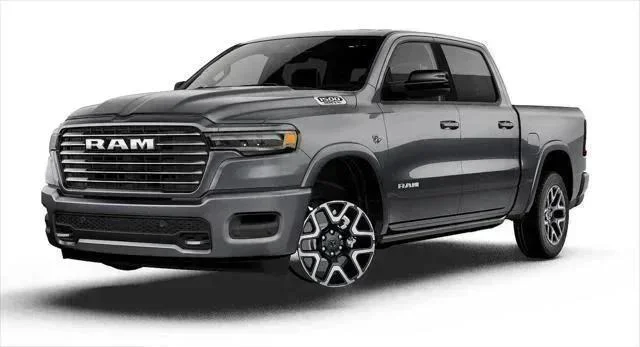 New 2027 Granite Crystal Metallic Clear-Coat Exterior Paint RAM Laramie image 25