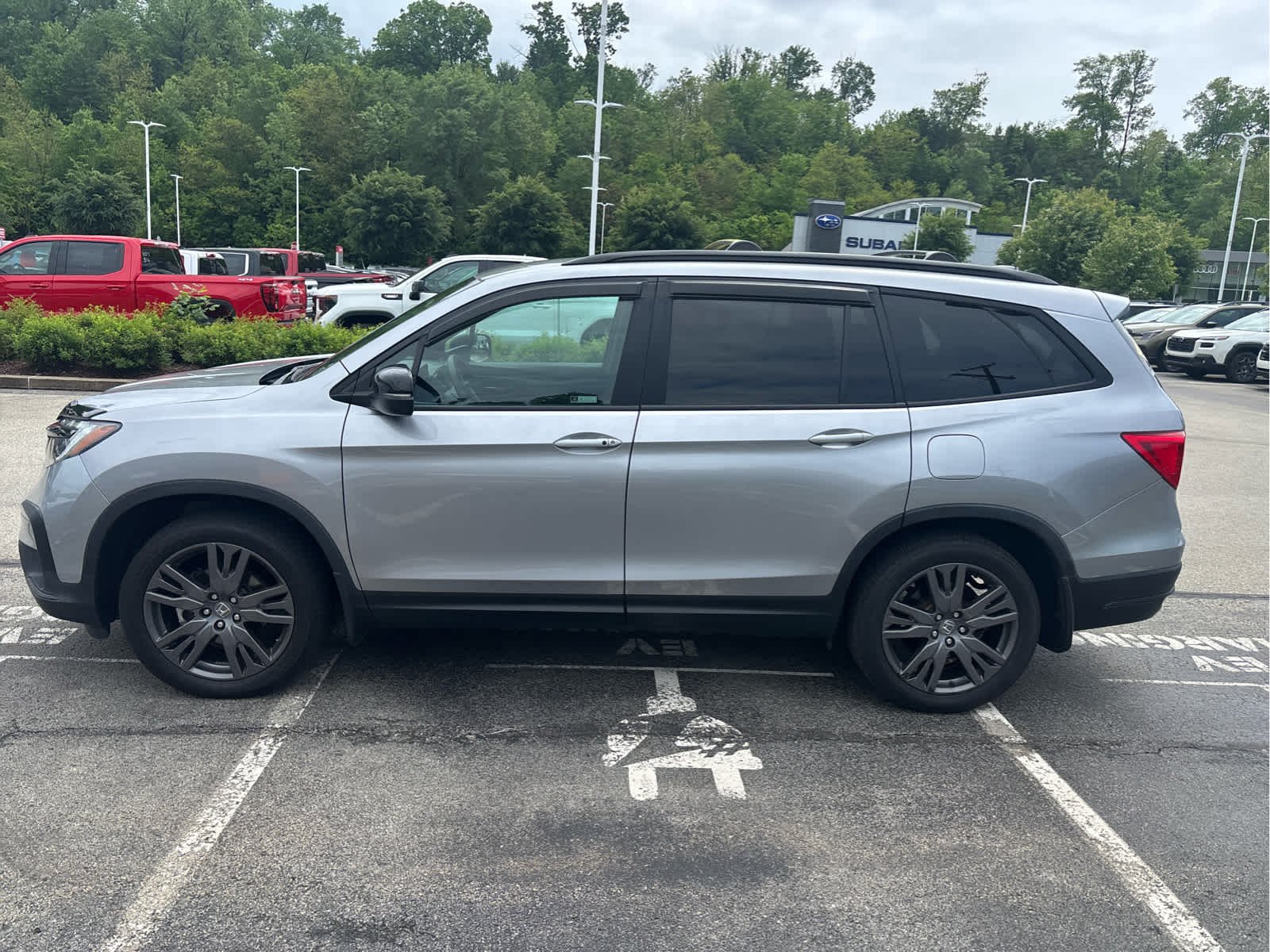 Used 2022 Lunar Silver Metallic Honda Sport image 6