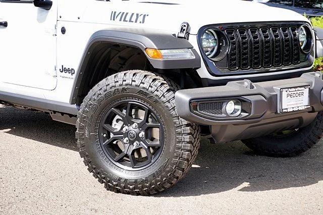 New 2026 Bright White Clear-Coat Exterior Paint Jeep Willys image 4