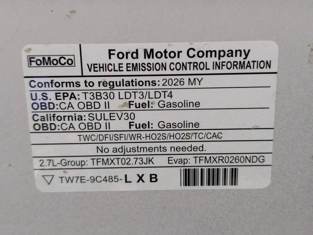 New 2026 Oxford White Ford STX® image 29