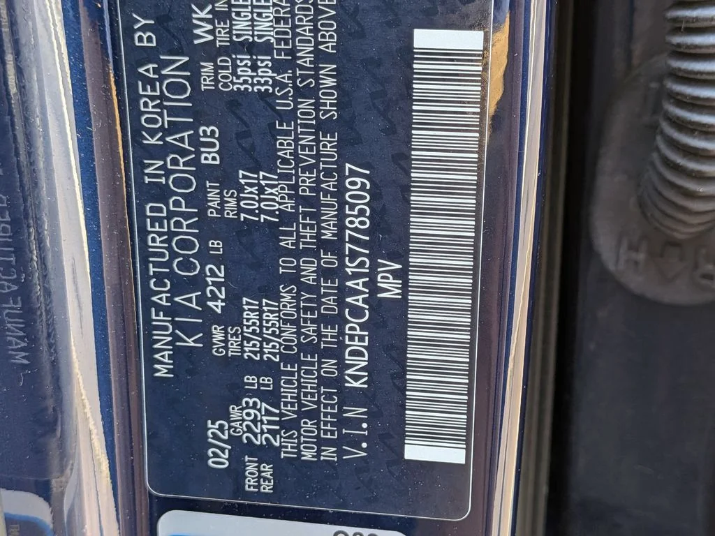 Used 2025 Blue Kia LX image 26