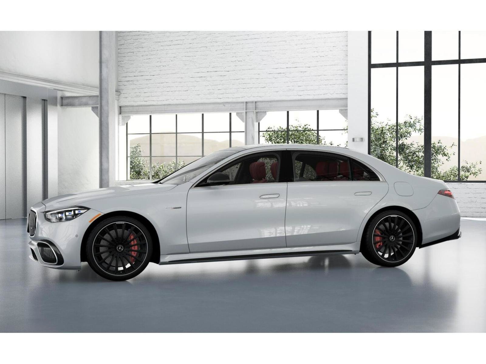 New 2026 MANUFAKTUR Moonlight White Metallic Mercedes-Benz S 63 E AMG® image 82