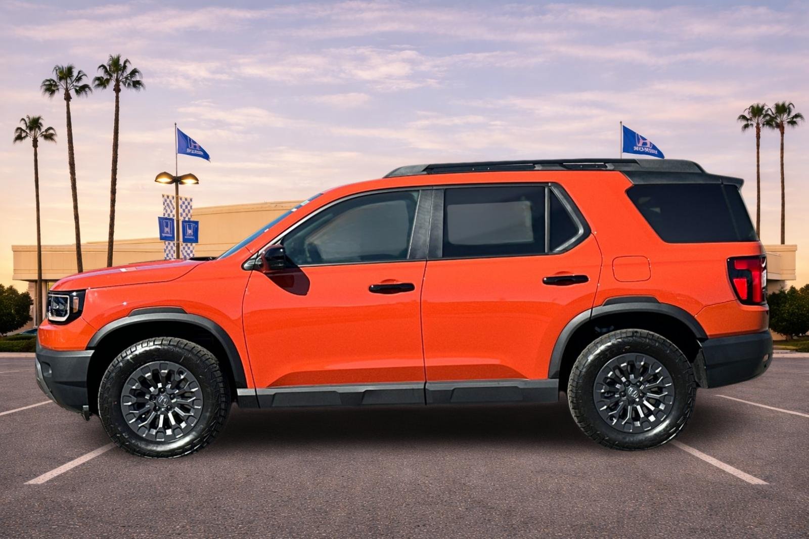 New 2026 Sunset Orange Honda TrailSport image 7
