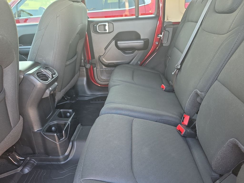 Used 2021 Red Jeep Unlimited Willys image 6