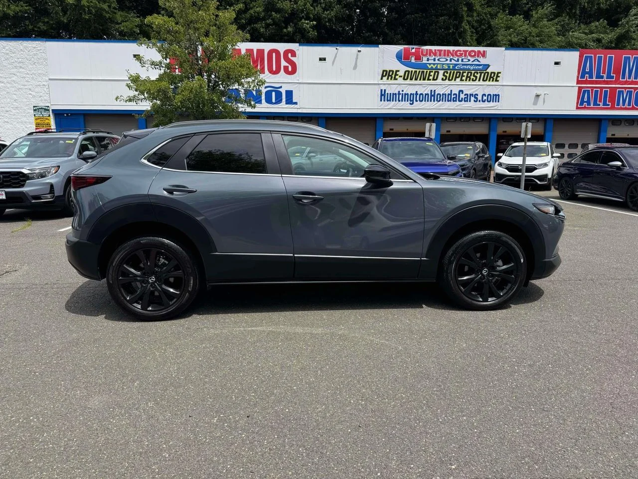 Used 2024 Polymetal Gray Metallic Mazda 2.5 S Carbon Edition image 8