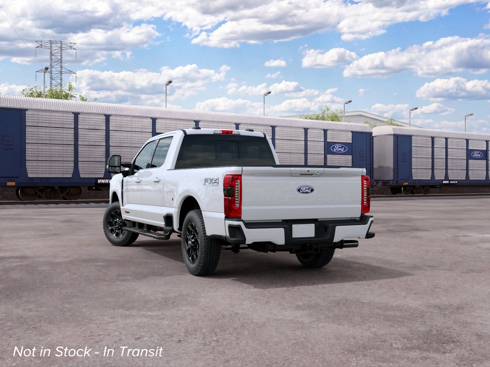 New 2027 Star White Metallic Tri-Coat Ford LARIAT image 8