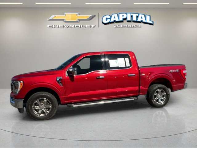 Used 2023 Red Ford Lariat image 2