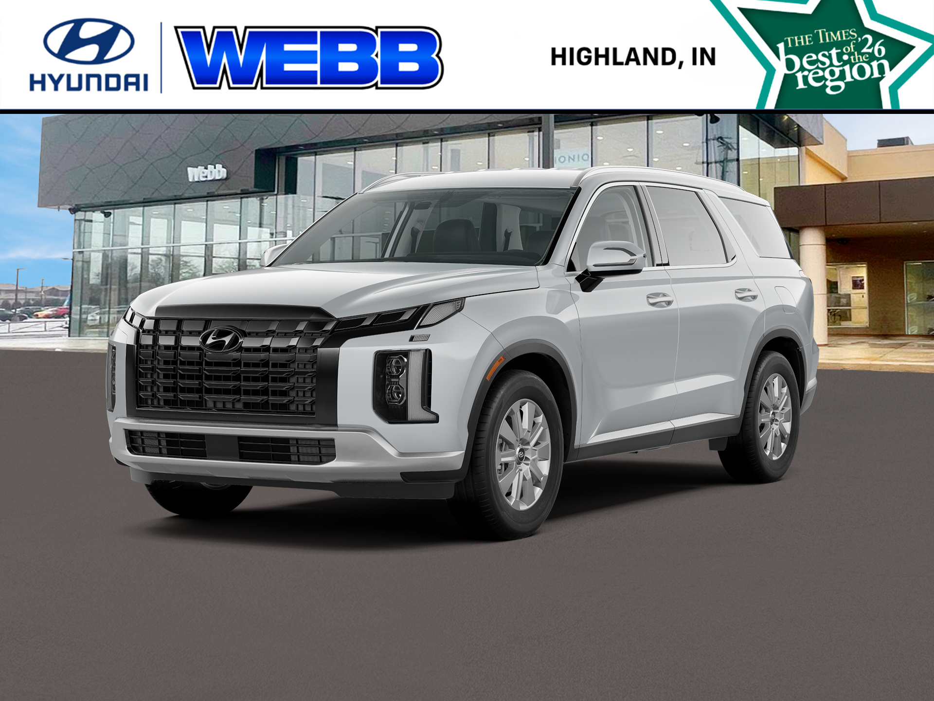 New 2025 White Hyundai SEL AWD image 1