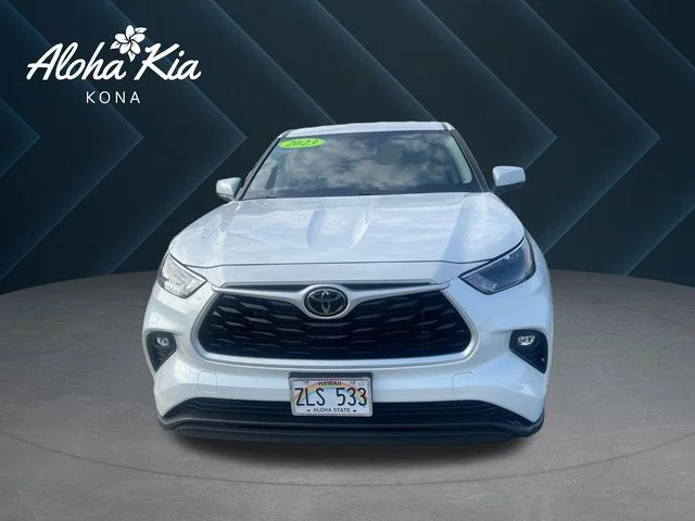 Used 2023 White Toyota LE image 1