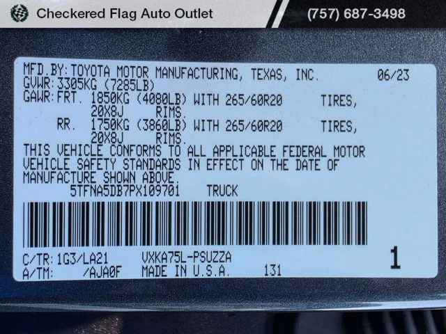 Used 2023 Magnetic Gray Metallic Toyota Platinum image 24