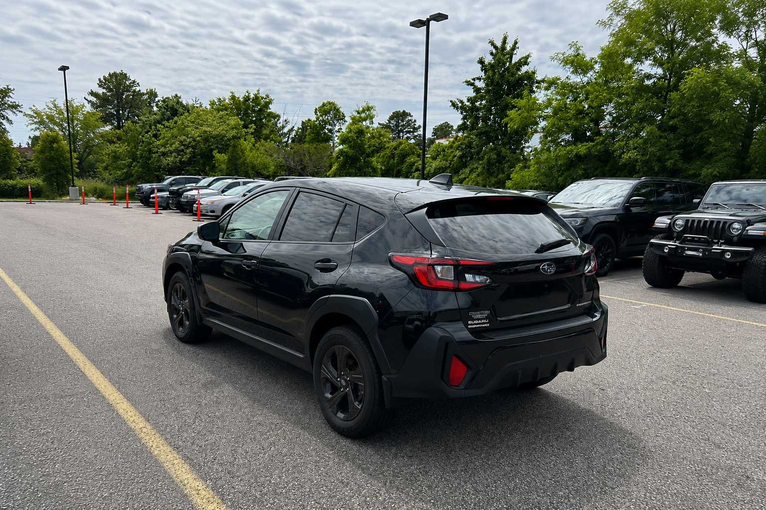 Used 2024 Crystal Black Silica Subaru  image 3
