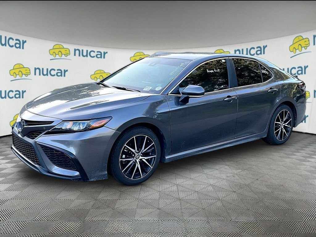Used 2024 Gray Toyota SE image 3