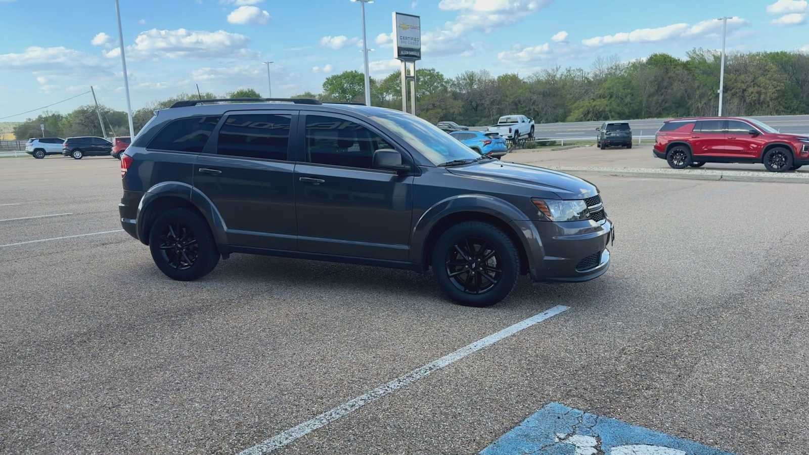 Used 2020 Dodge Journey SE with VIN 3C4PDCAB7LT238150 for sale in Hearne, TX