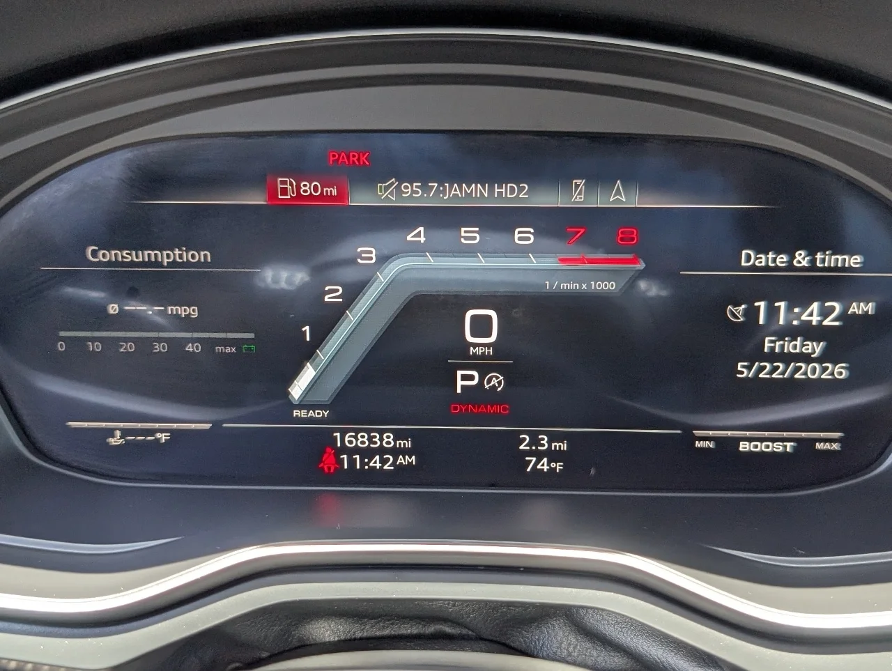 Used 2023 Mythos Black Metallic Audi Premium Plus image 25