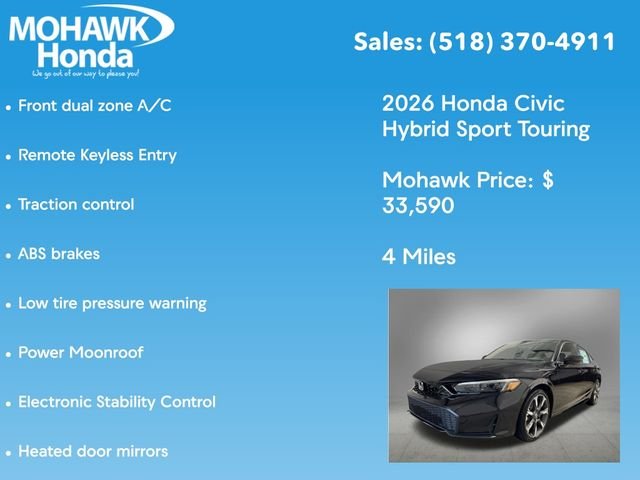 New 2026 Crystal Black Pearl Honda Sport Touring image 7