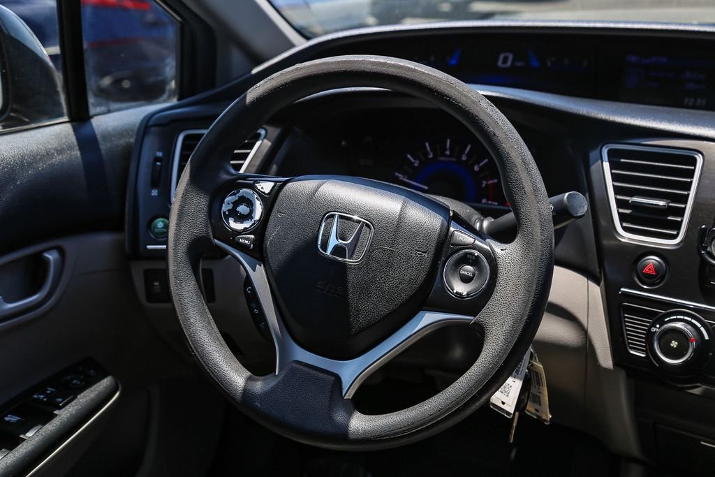 Used 2013 Crystal Black Pearl Honda LX image 17