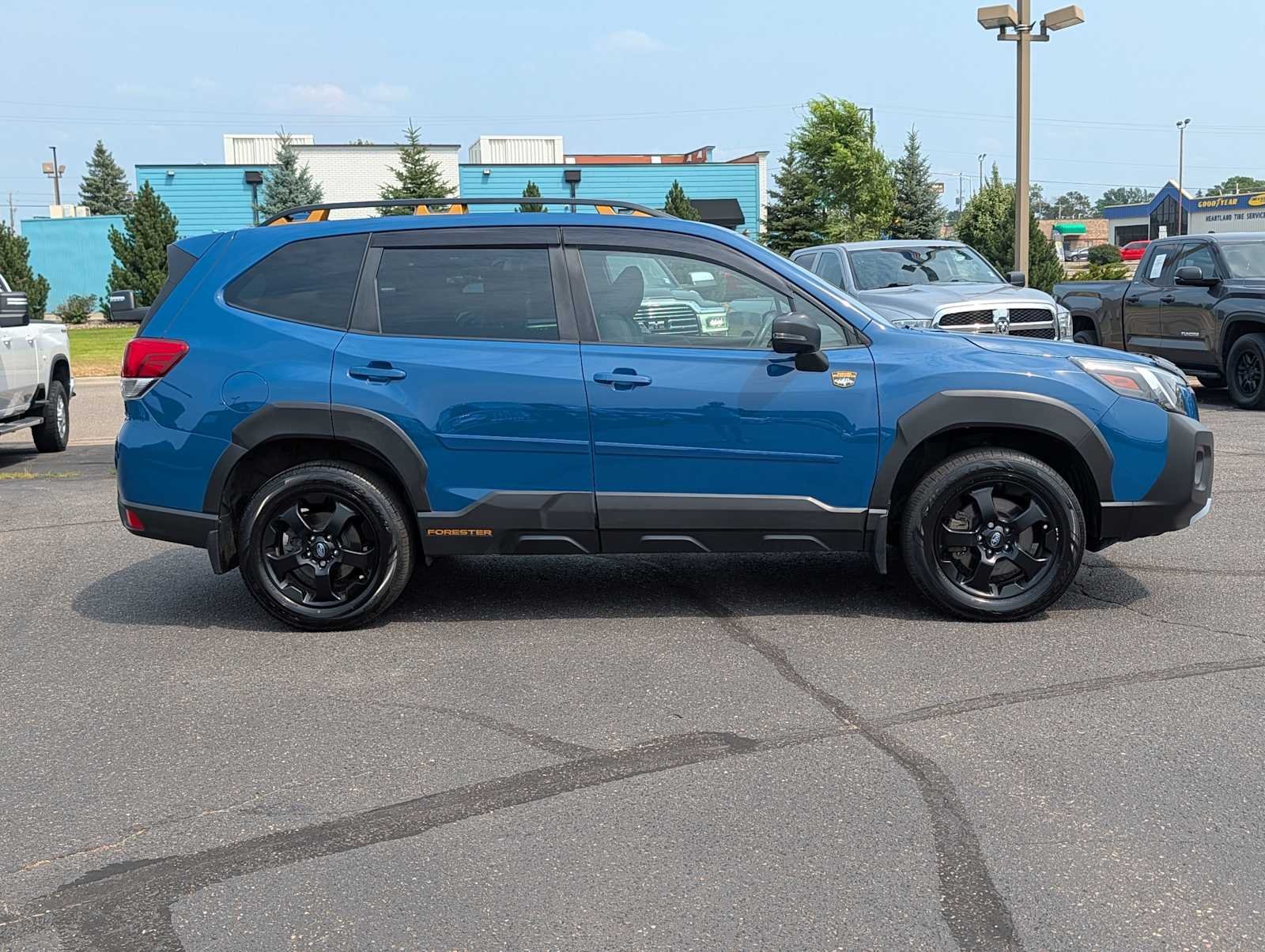 Used 2022 Geyser Blue Subaru Wilderness image 8