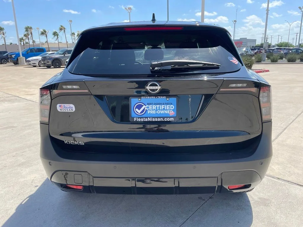Certified Used 2025 Black Nissan SV image 6