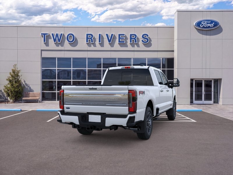 New 2026 Star White Metallic Tri-Coat Ford F-250® Platinum® image 8