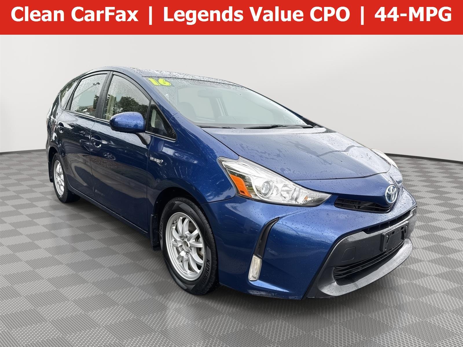 Used 2016 Blue Ribbon Metallic Toyota Three image 1