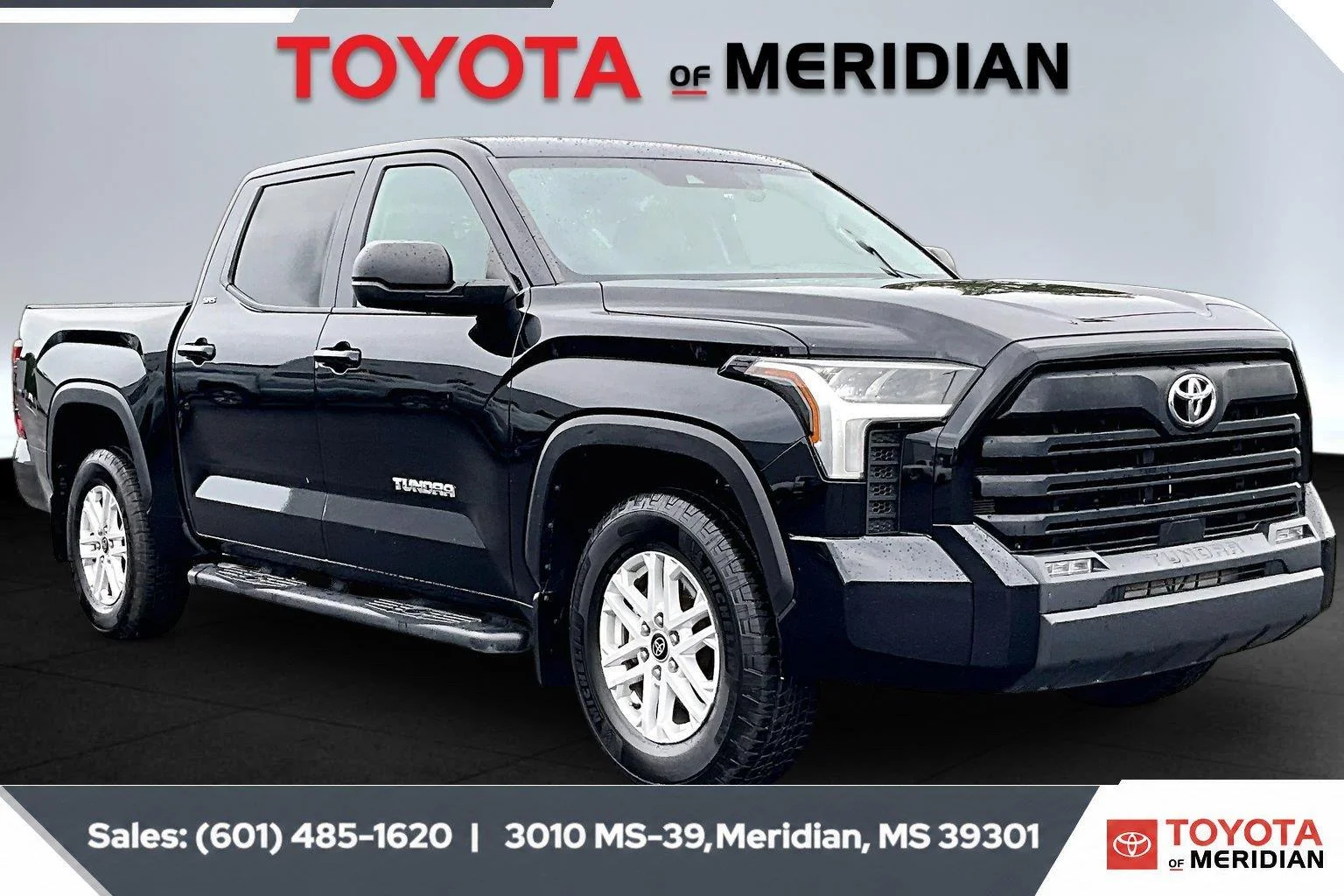 Used 2024 Midnight Black Metallic Toyota SR5 image 1